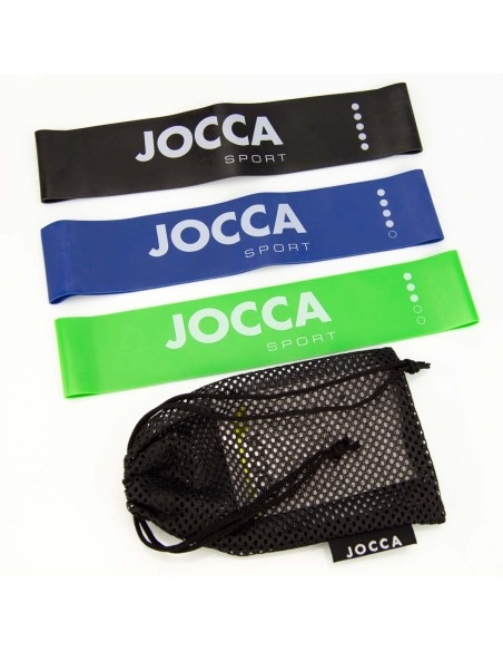 Jocca Set treh elastičnih trakov za vadbo
