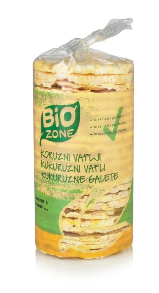 Bio koruzni vaflji 120 g - Akcija v trgovini Eurospin