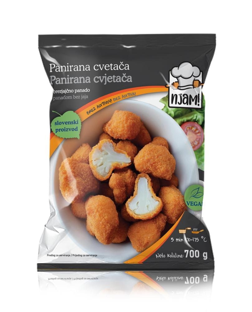 Njam Panirana cvetača 700 g - Akcija v trgovini Jager
