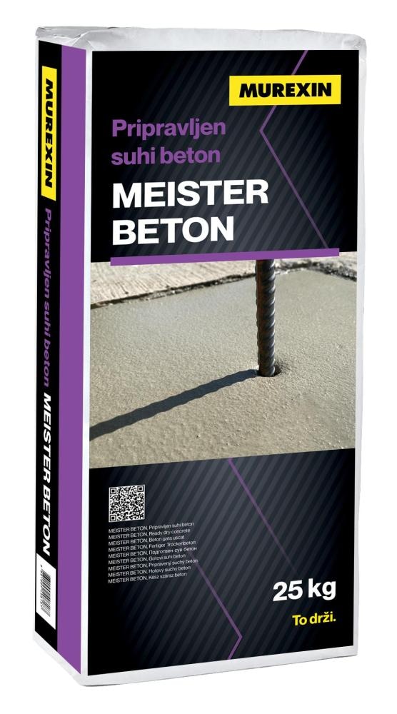 Pripravljen suhi beton Meister Beton 25 kg