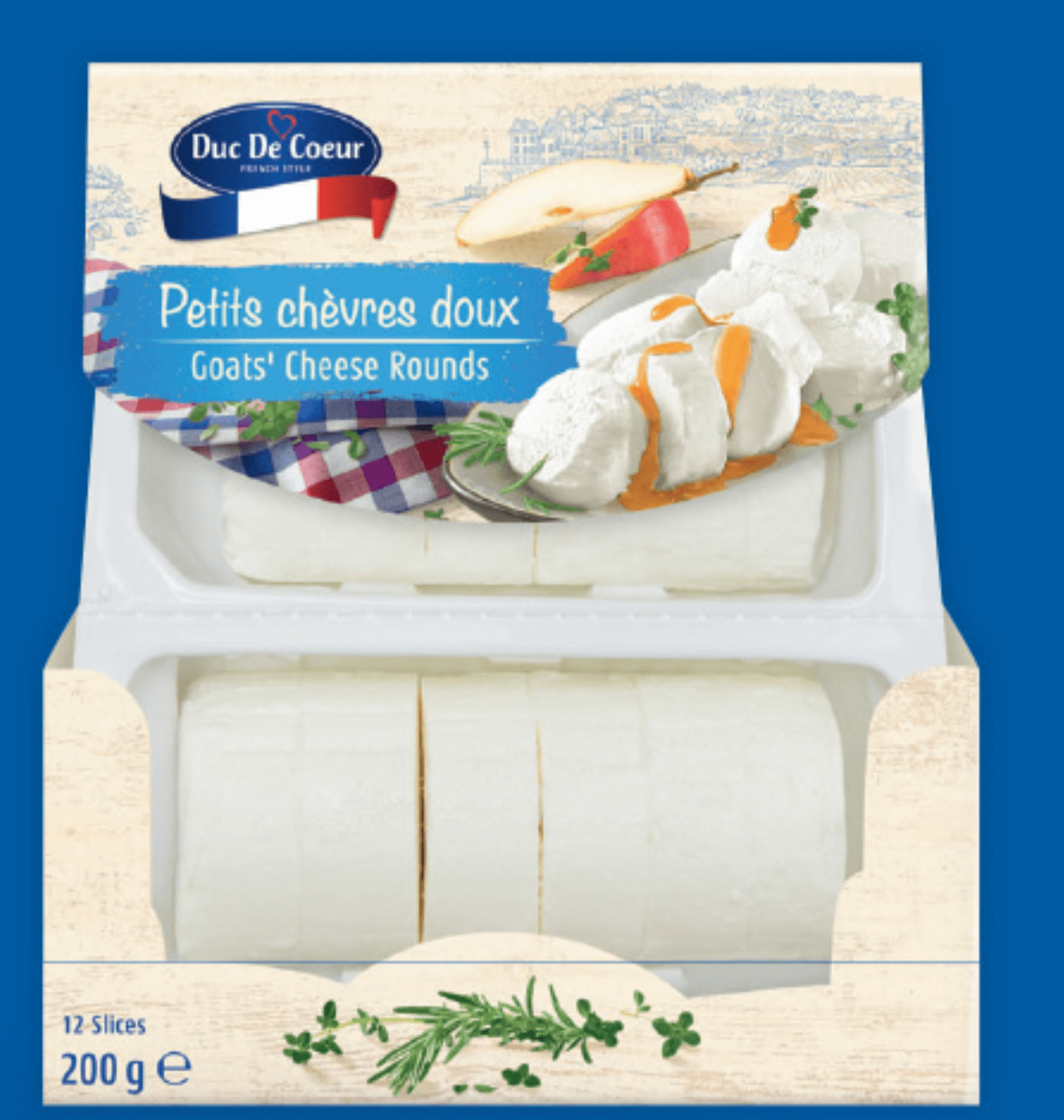 Duc De Coeur Mehki kozji sir 200 g - Akcija v trgovini Lidl