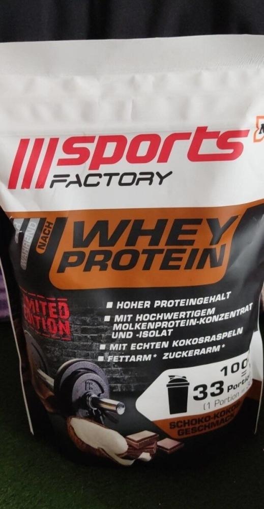 sports factory Whey Protein ali Clear Whey Protein 30g