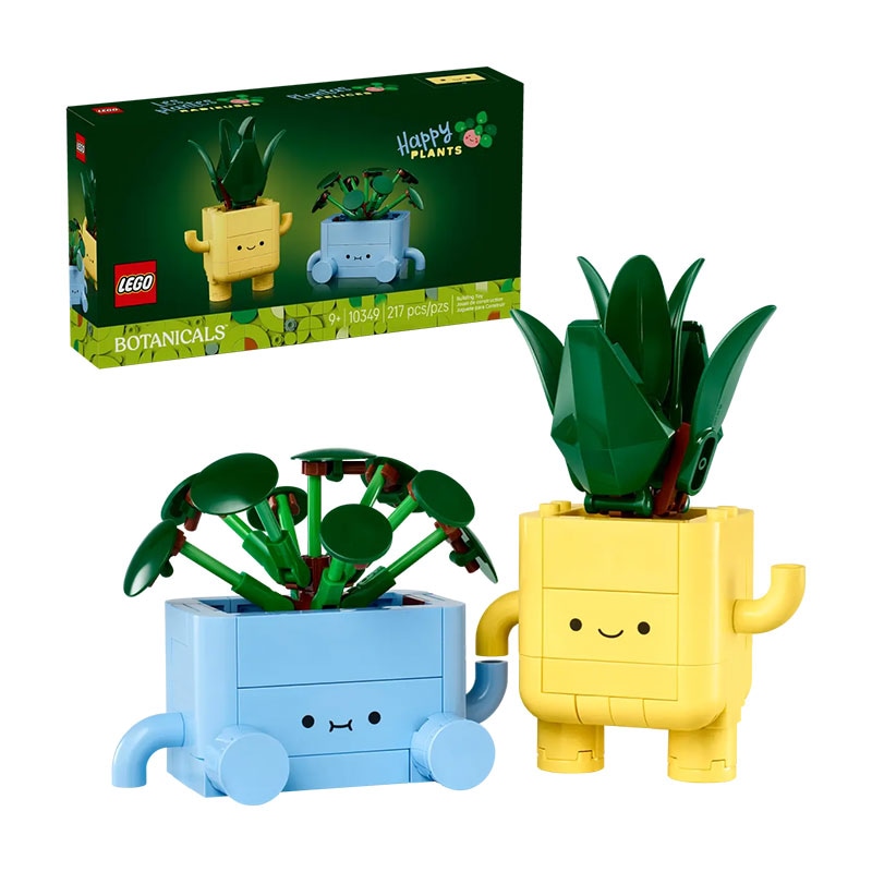 LEGO BOTANICALS Srečni rastlinici 217 kock