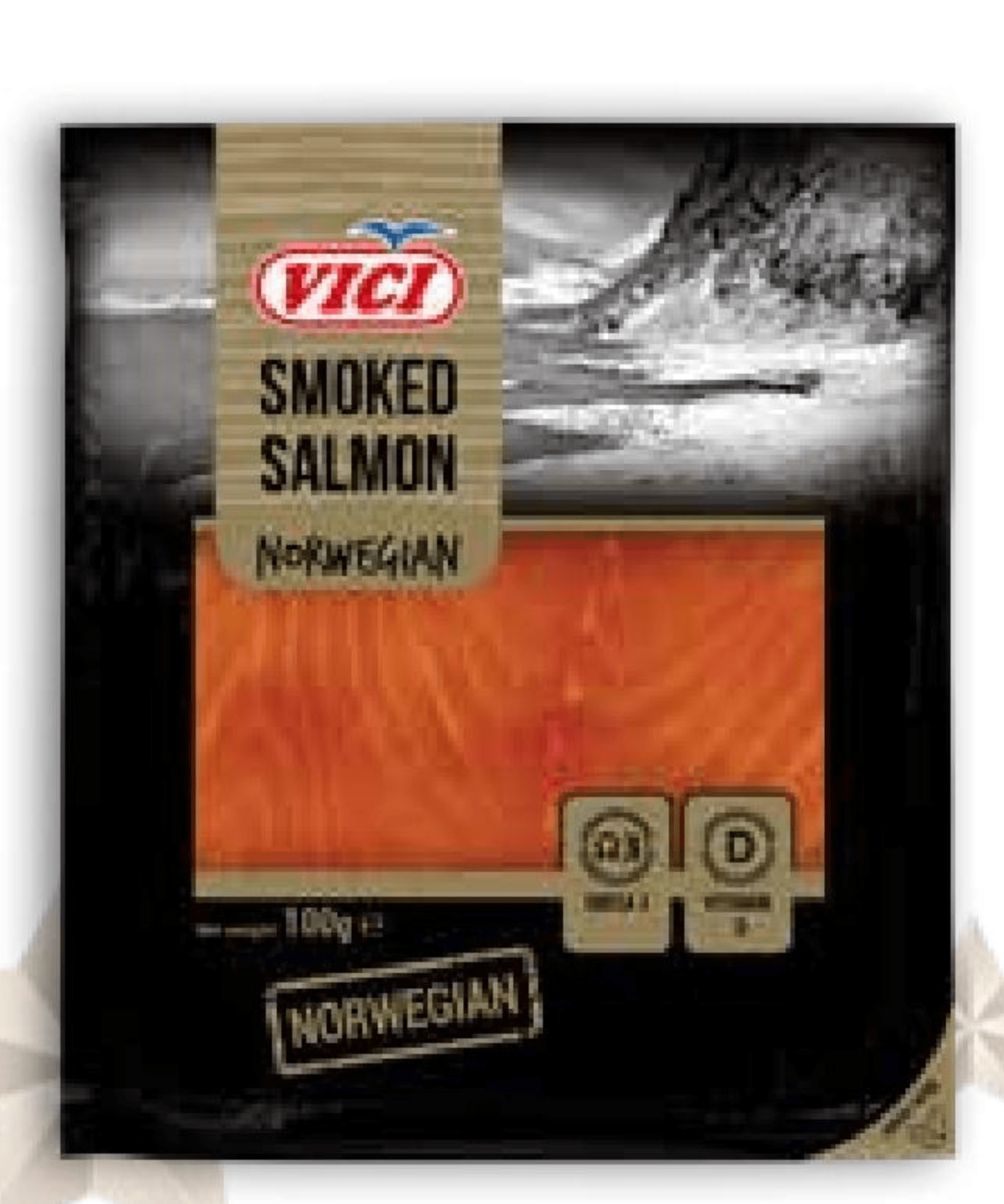 File dimljenega lososa Vici 100 g