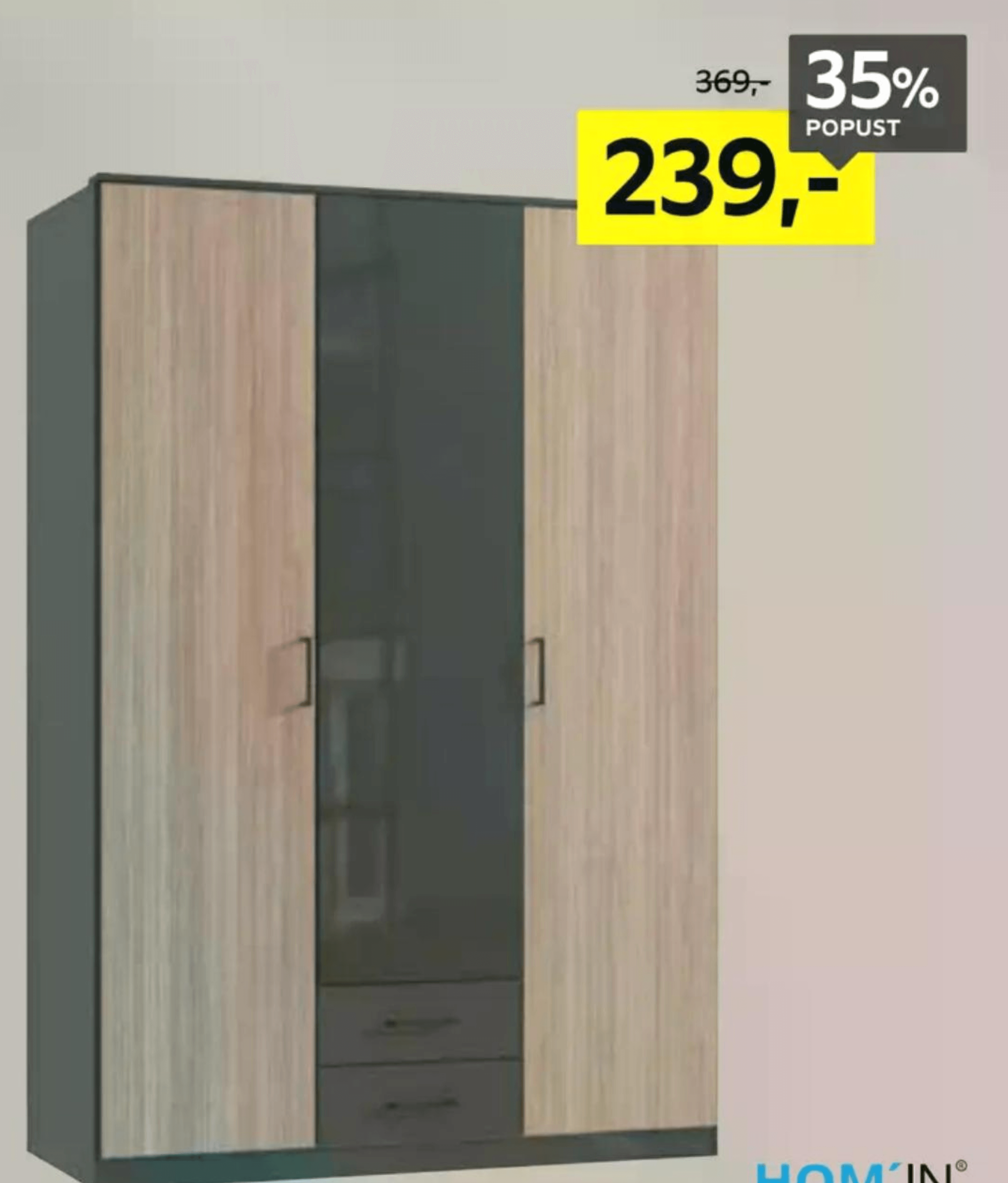 Omara za oblačila - Akcija v trgovini Lesnina