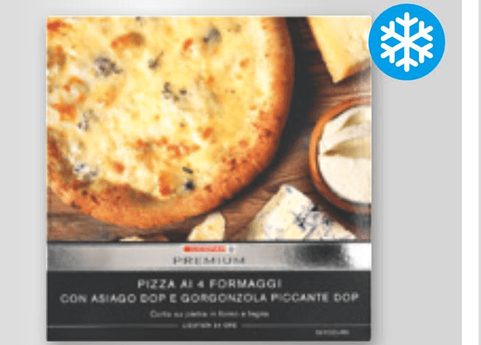 Pizza 4 siri 395 g