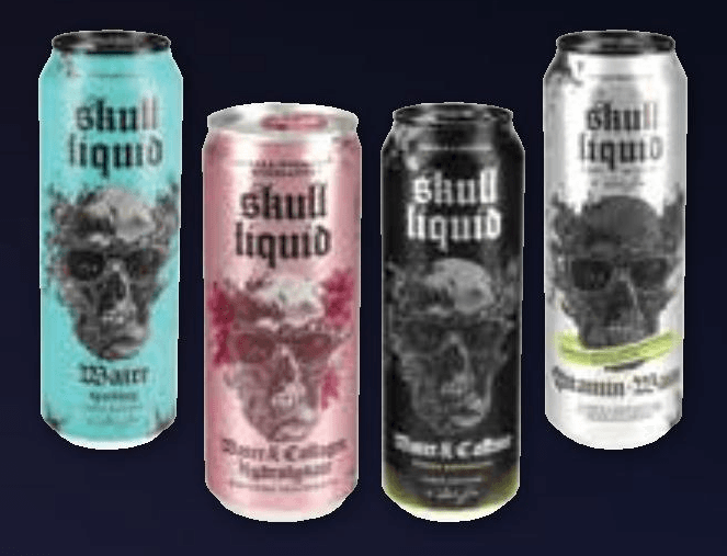 Voda Skull 0,568 l ali 0,33 l Skull