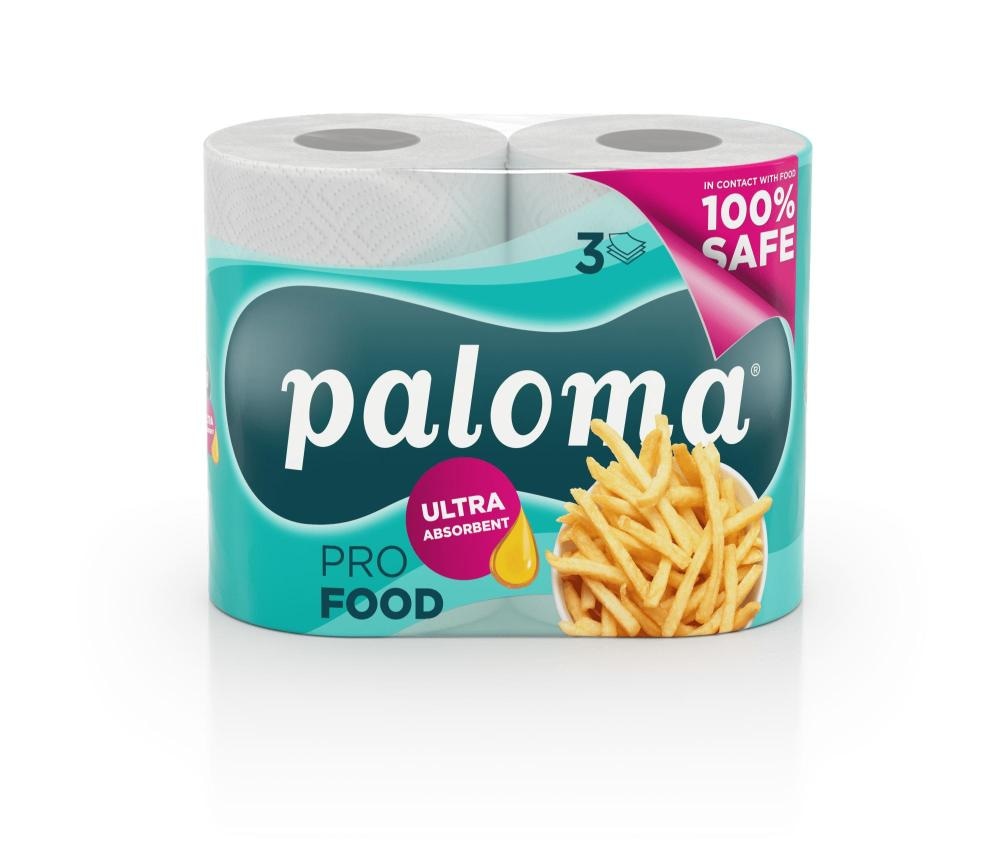Papirnate brisače Paloma 2 x 100 lističev, 2 roli Paloma