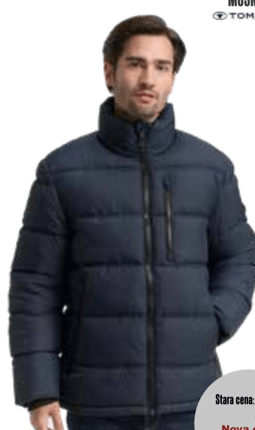 Moška jakna Tom Tailor - Akcija v trgovini Jager