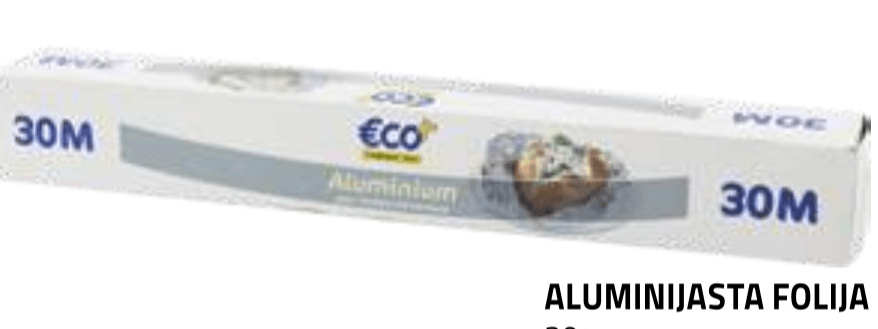 ECO Aluminijasta folija 30 m