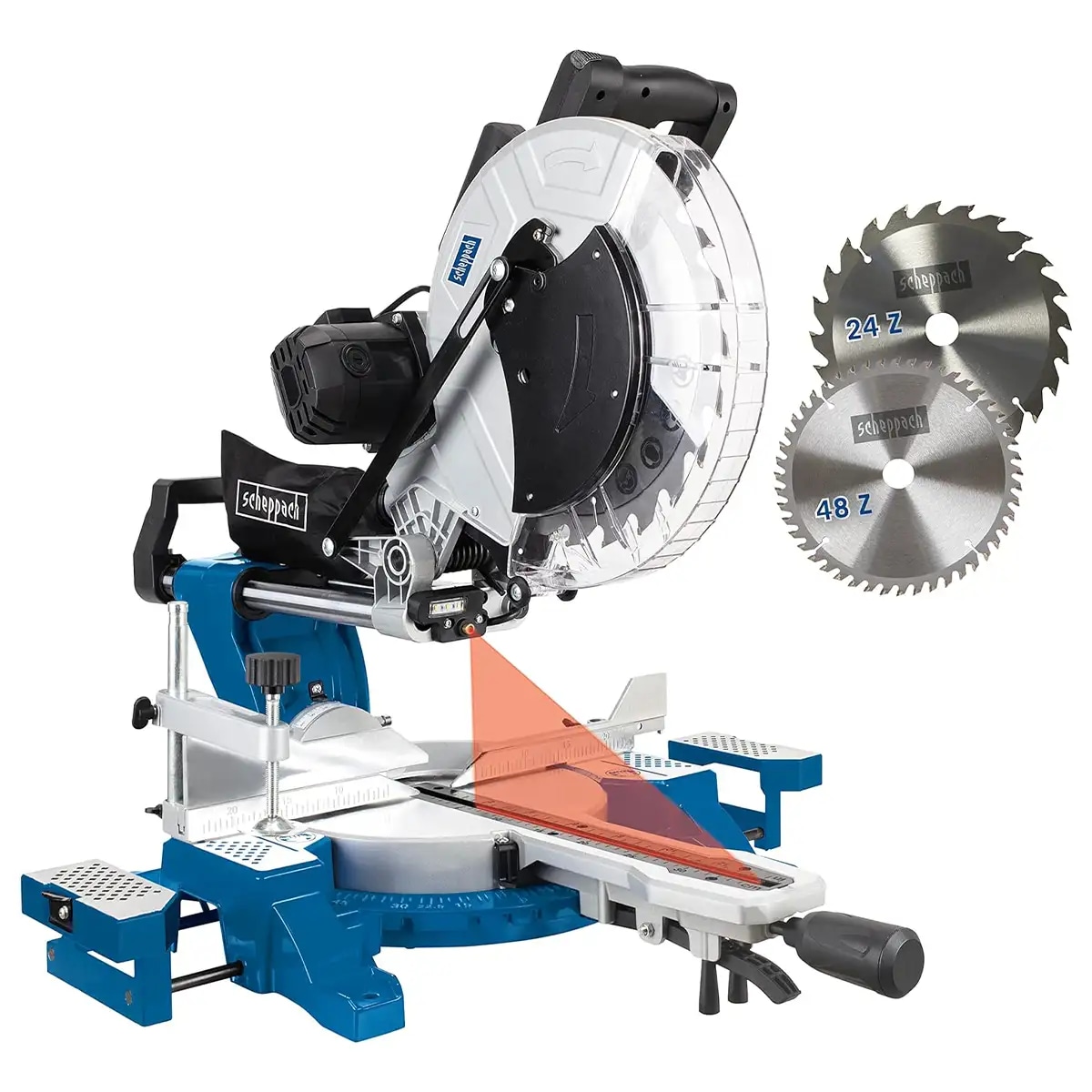 Potezna zajeralna žaga Scheppach HM140L