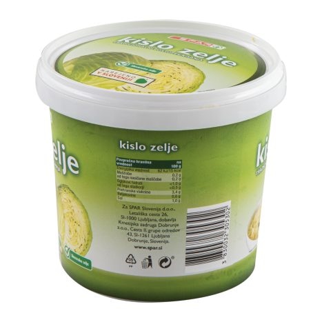 Slovensko kislo zelje Kmetija Jerin 1 kg