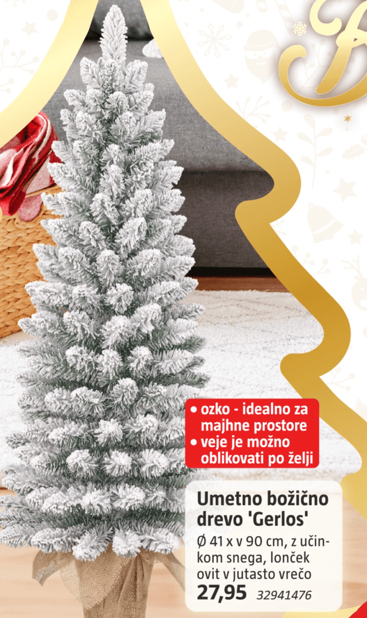 Umetno božično drevo 'Gerlos'