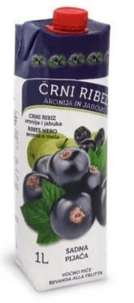 Pijača črni ribez 1 l