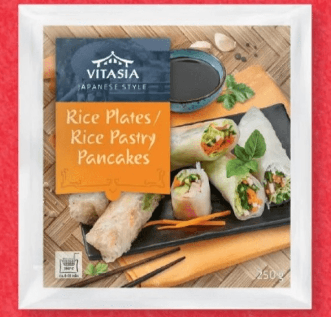 VITASIA Rižev papir 250 g - Akcija v trgovini Lidl