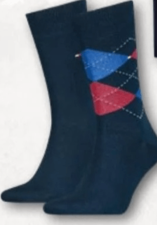 Tommy Hilfiger moške nogavice Sock Check