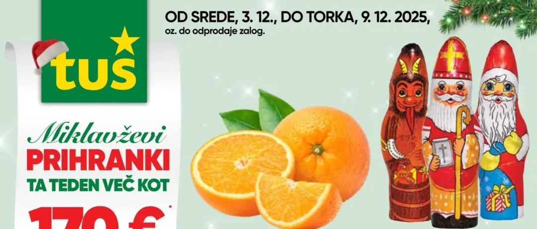 Tuš katalog Akcijska ponudba od 03.12. do 09.12.2025