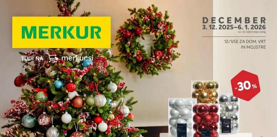 Merkur katalog December od 03.12. do 06.01.2026