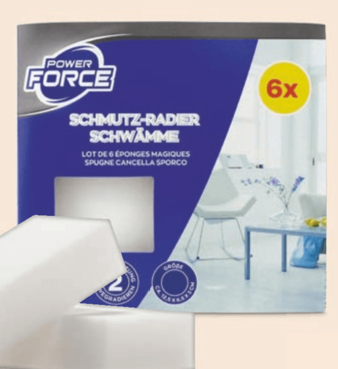 Power Force čudežna gobica za čiščenje 6 kosov