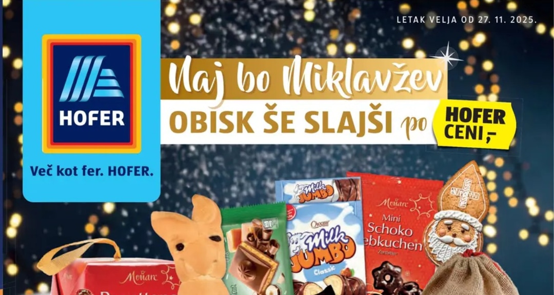 Hofer katalog Več kot fer od 27.11. do 06.12.2025