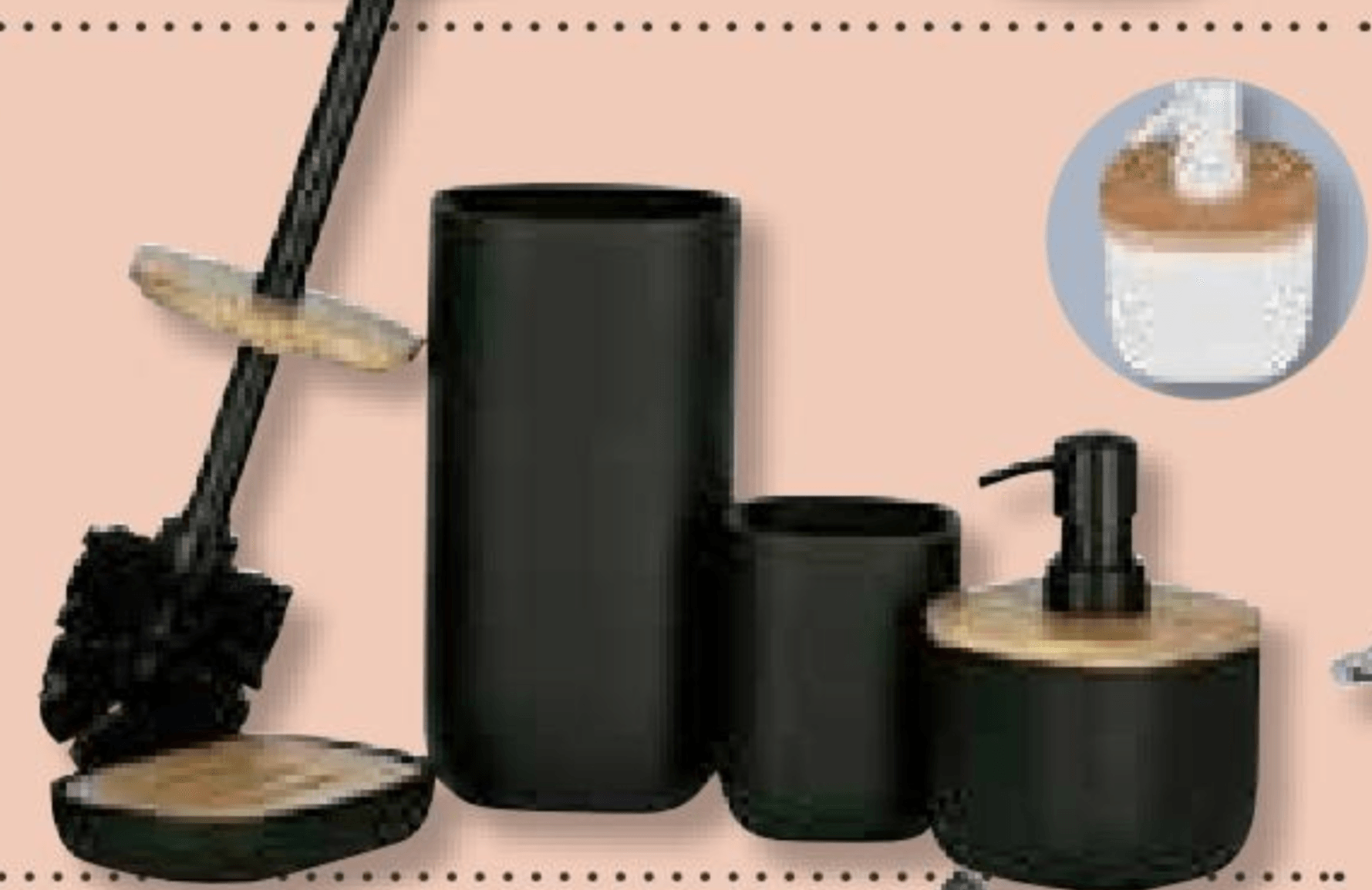 Dozirnik mila 'Katta' Ø 9,6 x v 14 cm