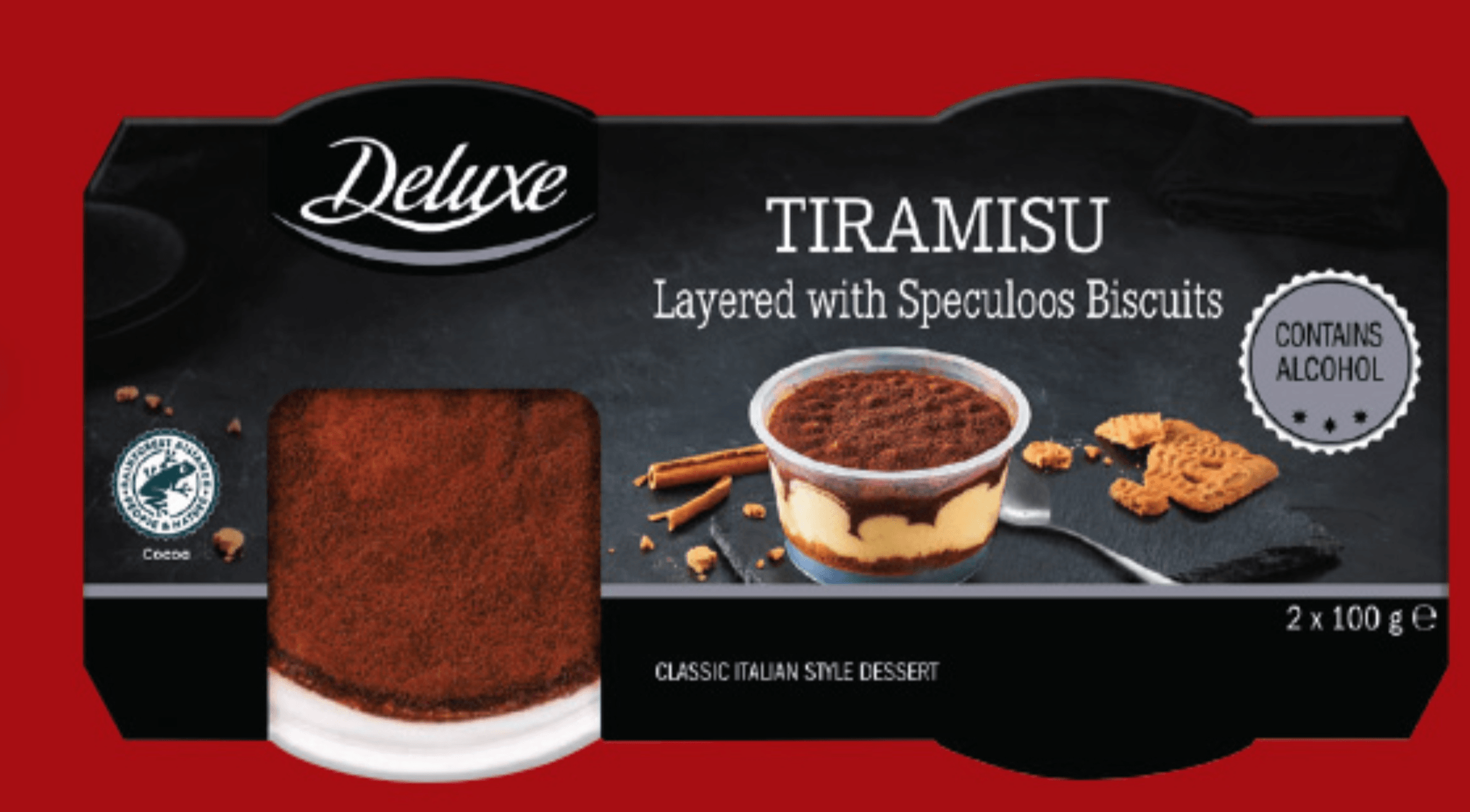 Deluxe Tiramisu s piškoti Spekulatius 2 x 100 g