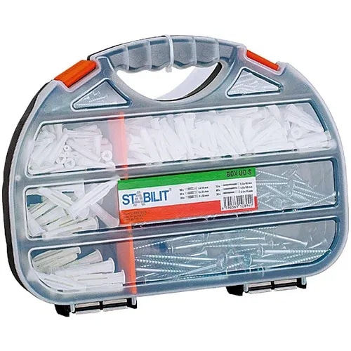 STABILIT Komplet zidnih vložkov in vijakov 320-delni