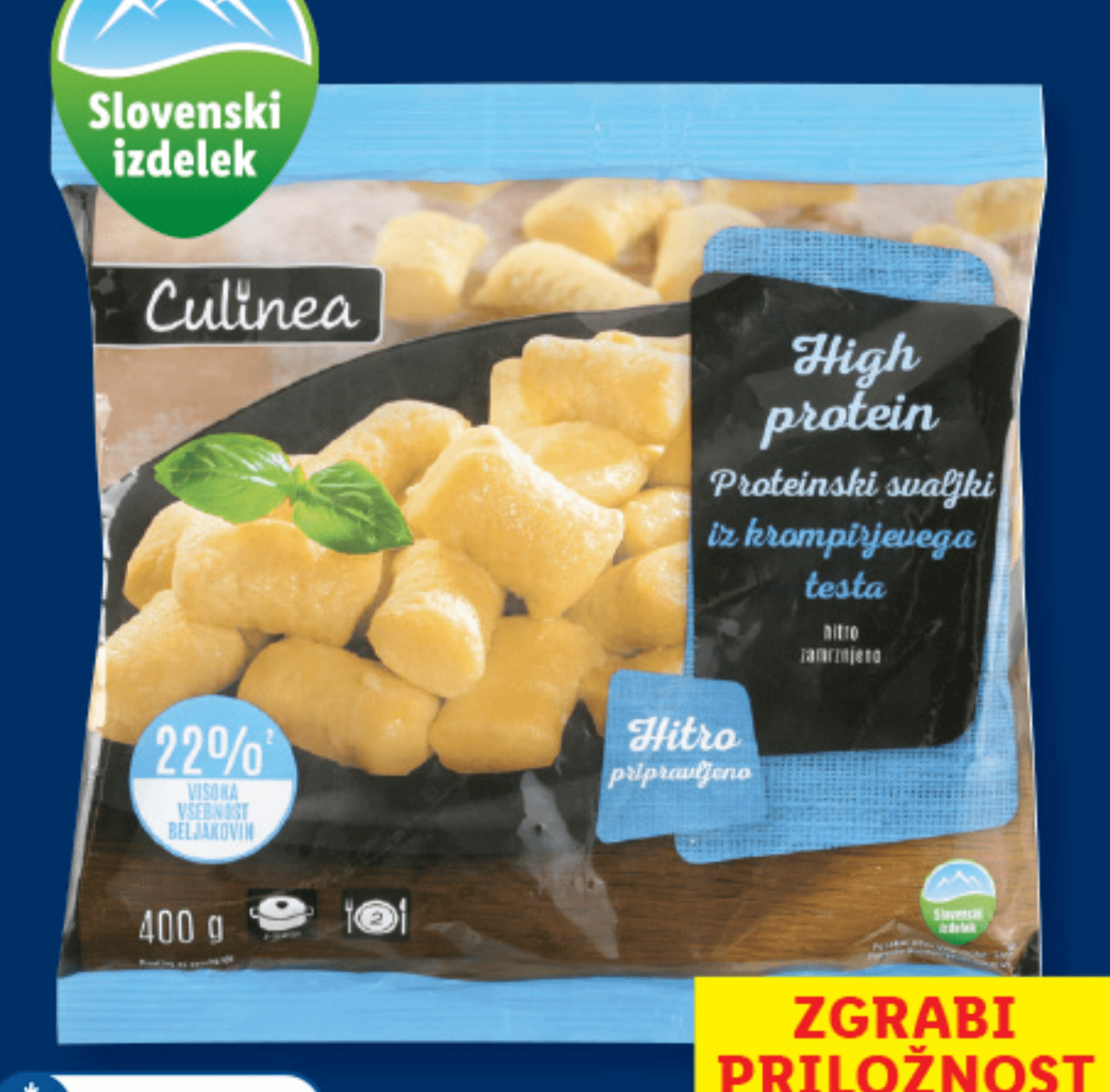 Culinea Proteinski svaljki 400 g