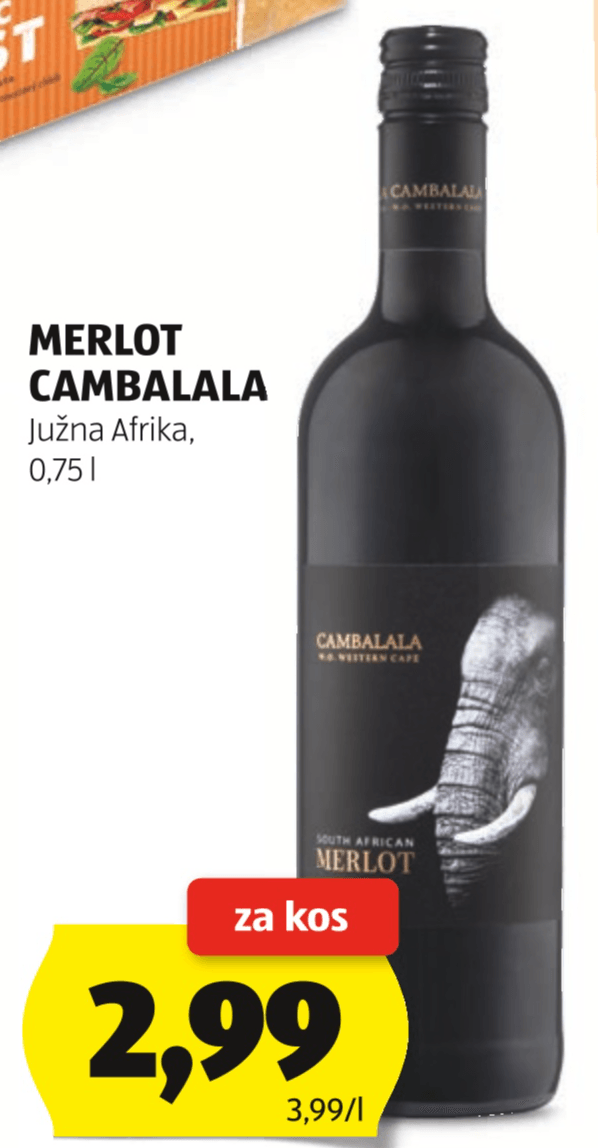 Cambalala Merlot 0.75 l