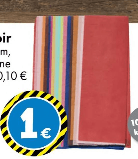 Svilnati papir 10-delni komplet
