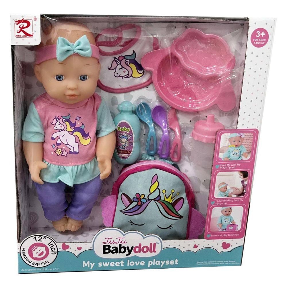 Dojenček z dodatki 30 cm