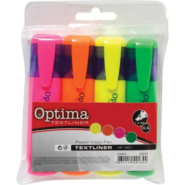 Marker Fluo Optima 4/1
