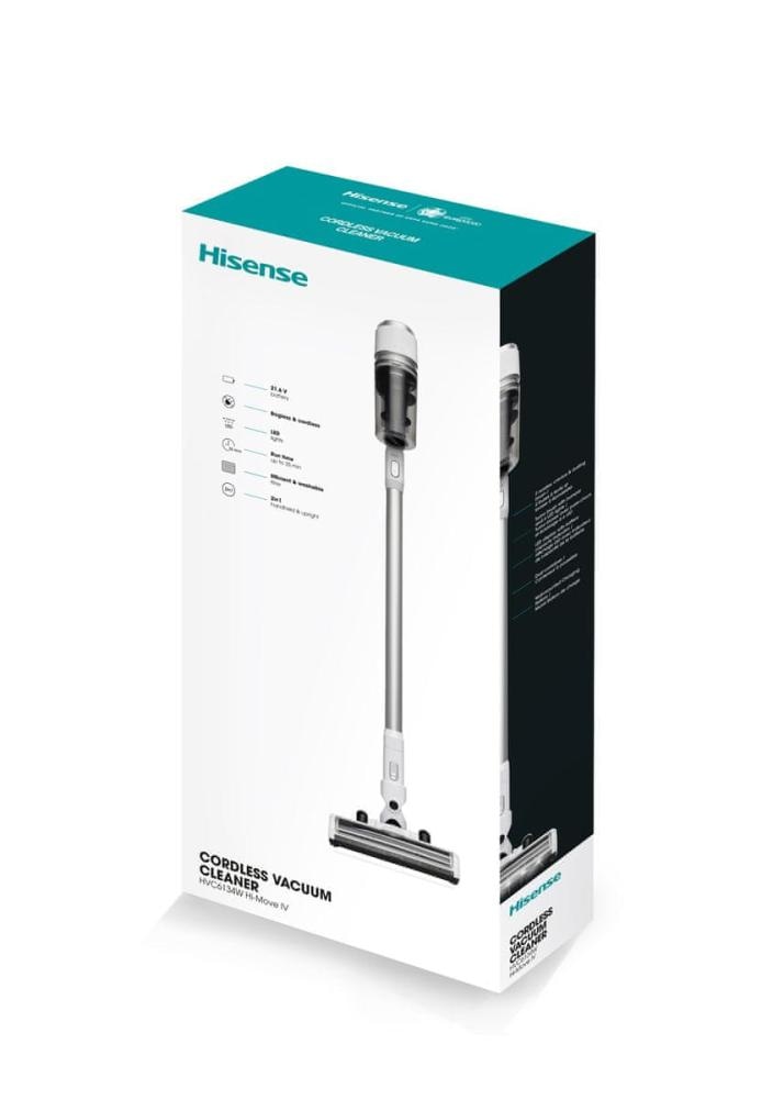 Hisense Pokončni sesalnik HVC6234W