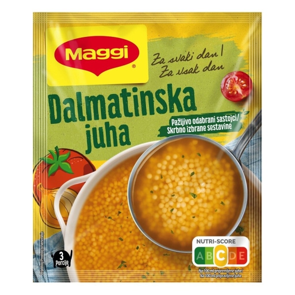 Juha v vrečki Maggi 40 g - 67 g
