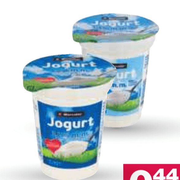 Čvrsti jogurt Mercator 180 g