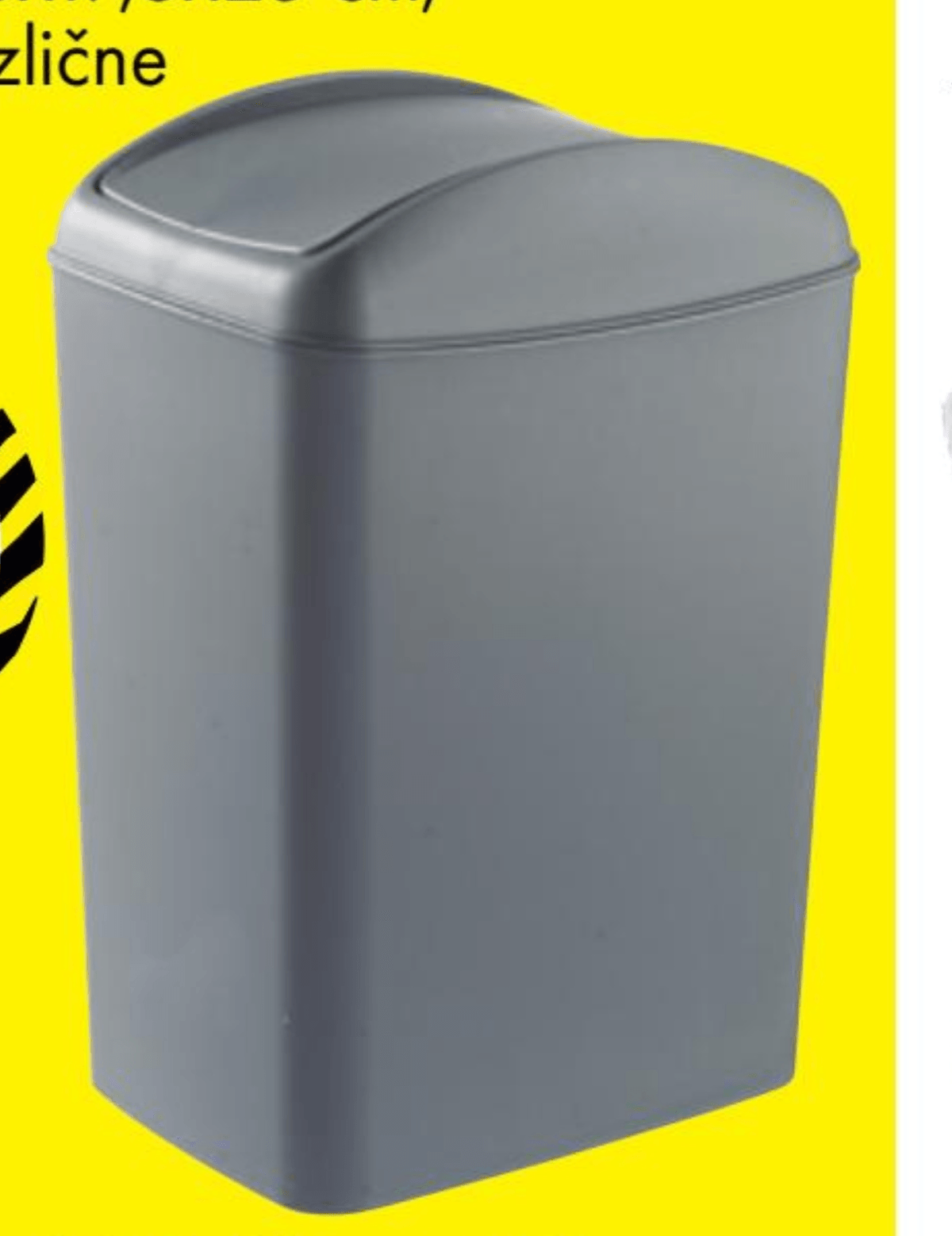 Koš za smeti z vrtljivim pokrovom 5 l - Akcija v trgovini Tedi