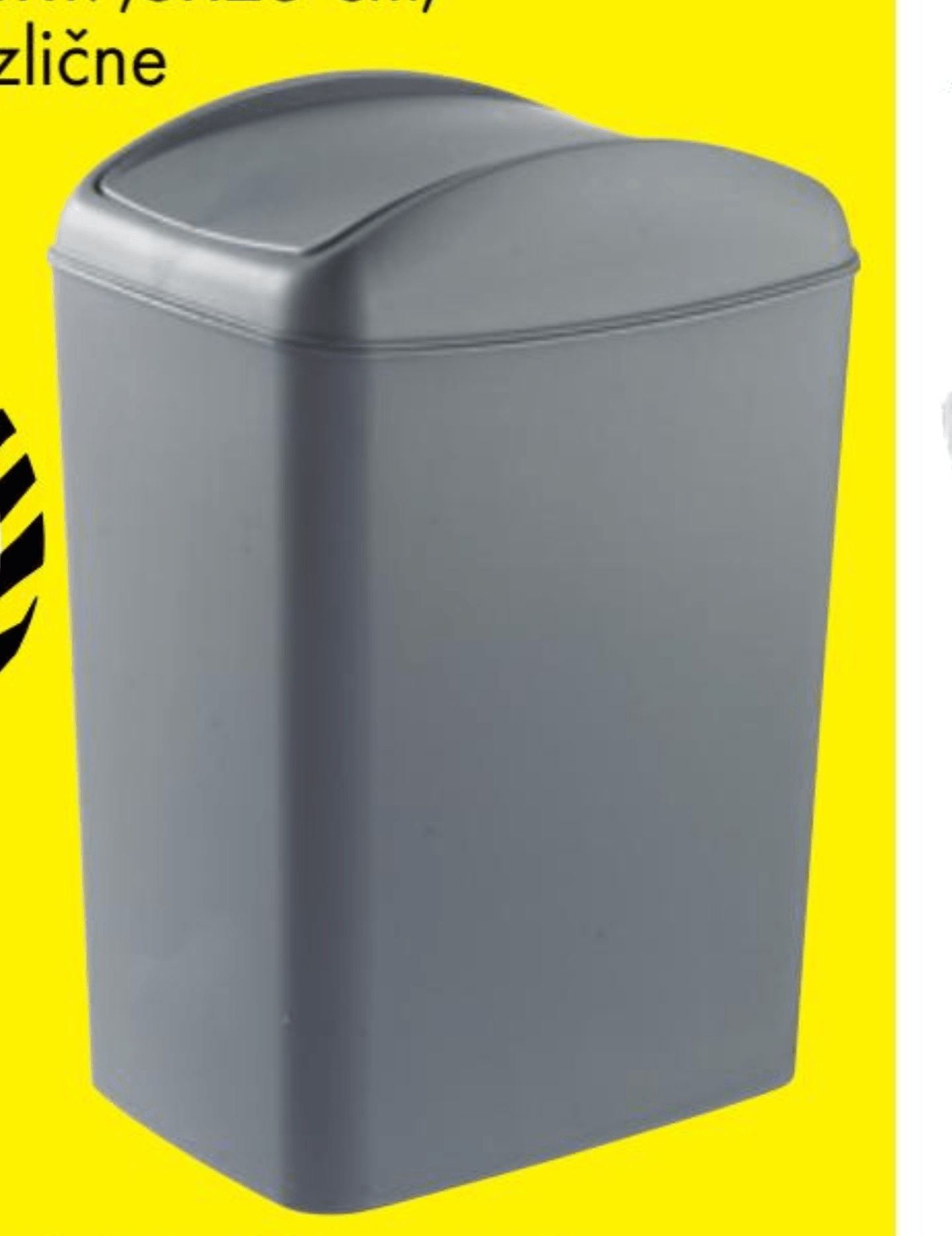 Koš za smeti z vrtljivim pokrovom 5 l - Akcija v trgovini Tedi