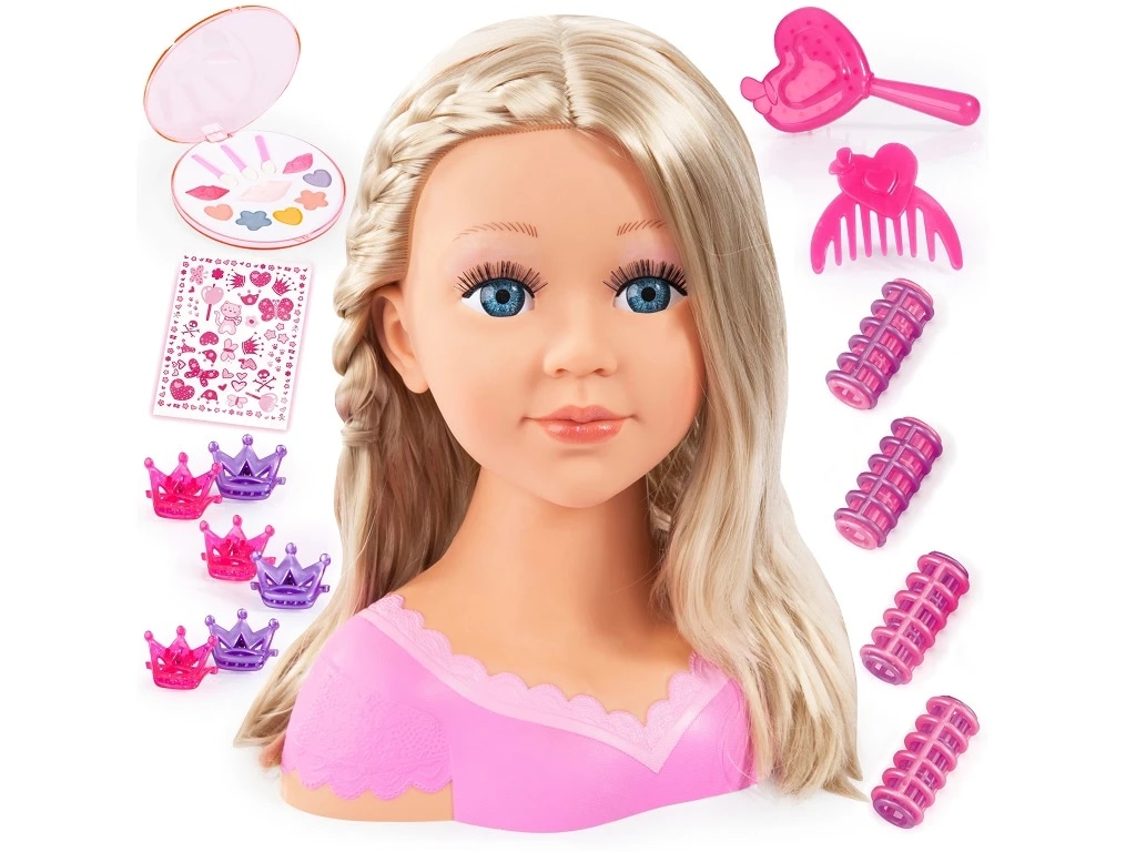 Glava za ličenje Modern Girl Deluxe