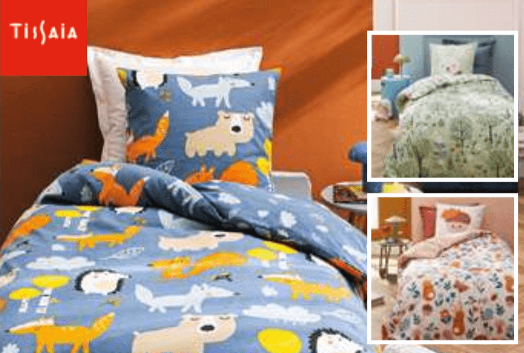 Otroški posteljni komplet "Kids" 140 x 200 + 63 x 63 cm - Akcija v trgovini E.Leclerc