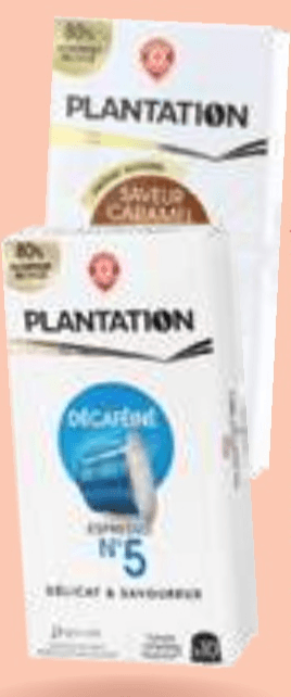 Kavne kapsule Plantation 52 g