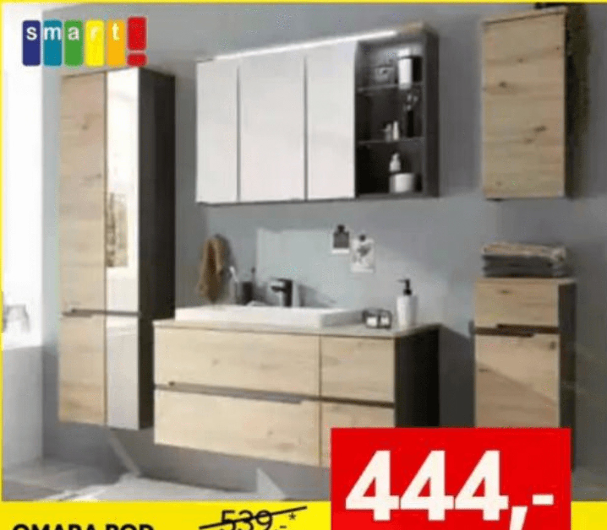 Omara pod umivalnikom