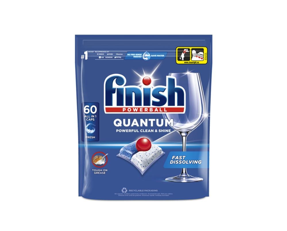 Finish Quantum kapsule za strojno pomivanje posode 100 kapsul Finish
