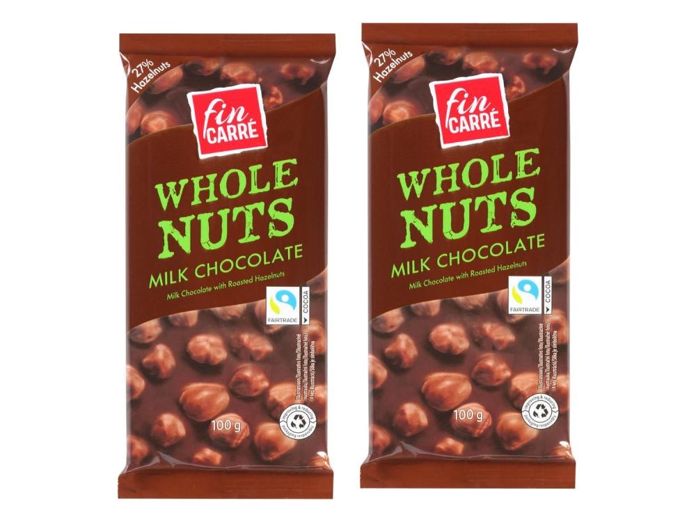 Fin Carré Čokolada s celimi lešniki 100 g