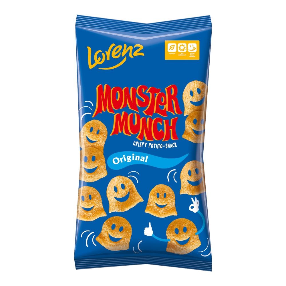 Slani krompirjev prigrizek Monster Munch 75 g Lorenz