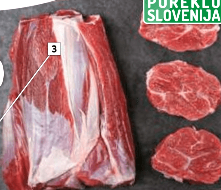 Goveji bočnik brez kosti