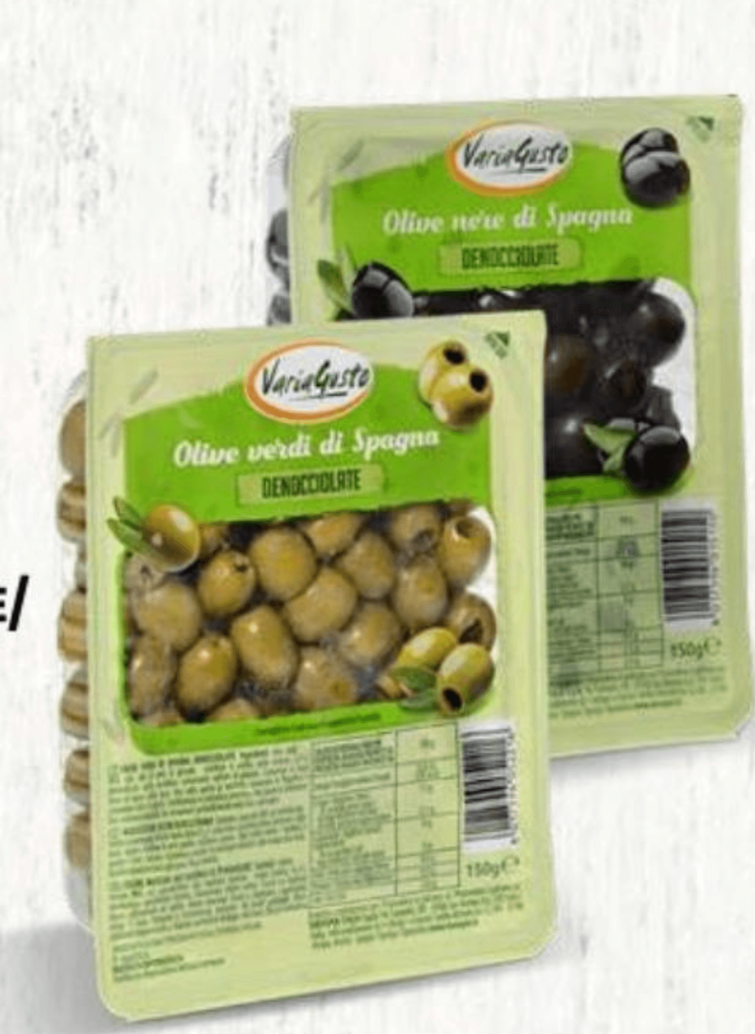Španske zelene/črne olive 150 g