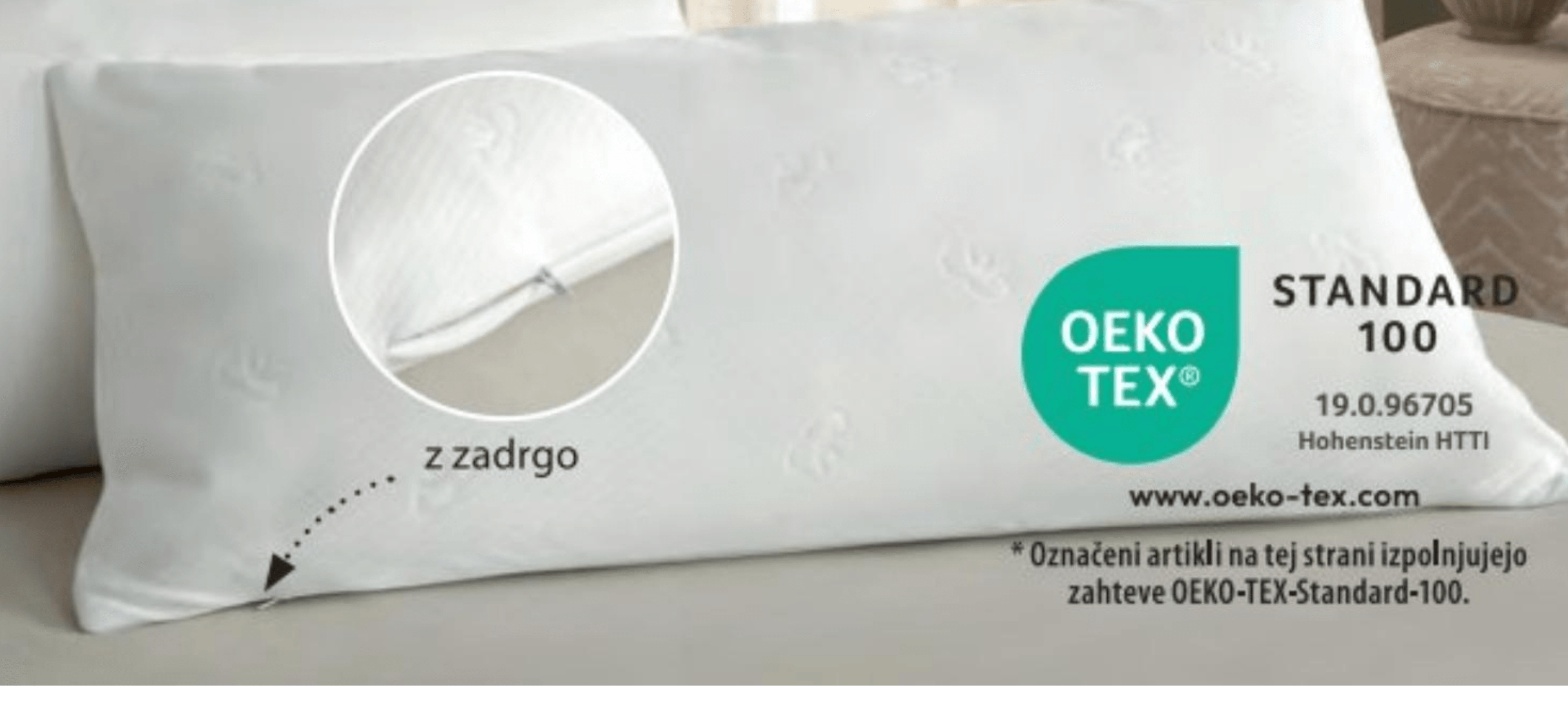 Viskoelastična blazina za vrat - Akcija v trgovini NKD