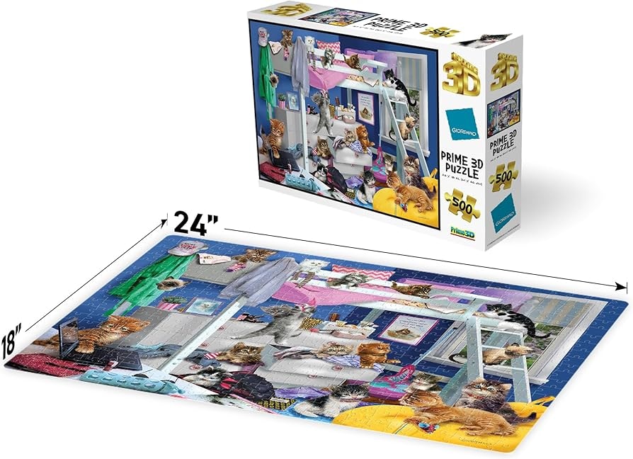 Vse 3D sestavljanke Giordano