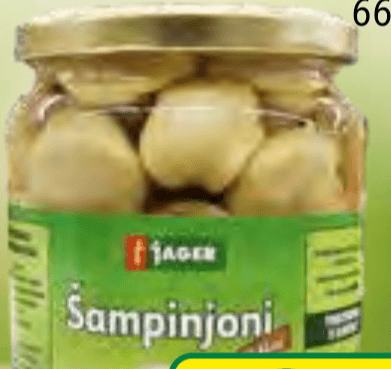 Šampinjoni v kisu 660 g