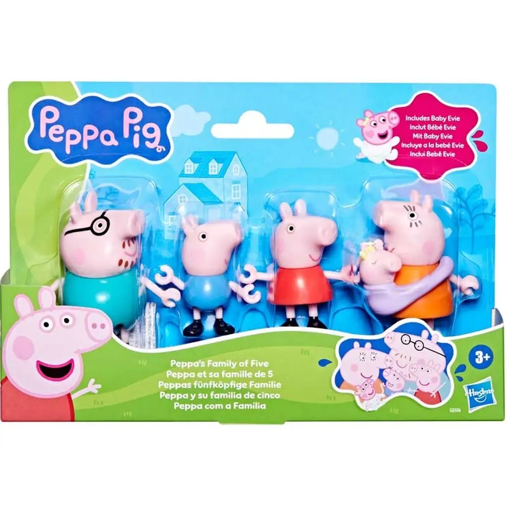 Hasbro Peppa Pig Petičlanska družina